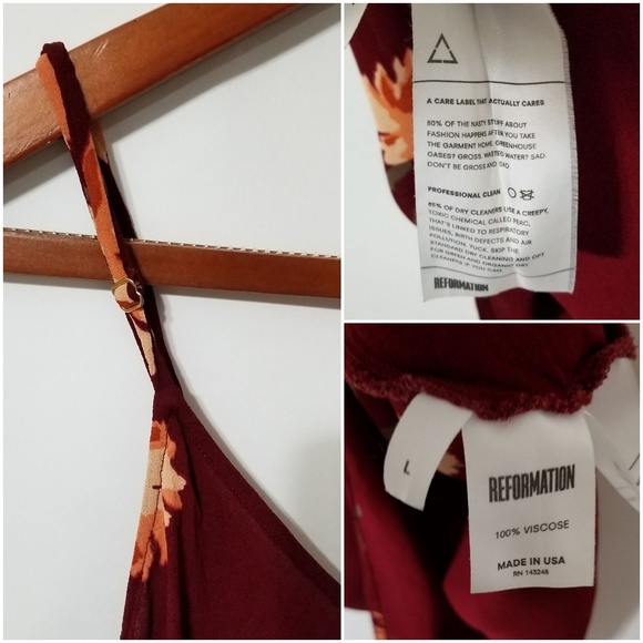 REFORMATION Auburn Floral Print Sheath Mini Dress - Picture 8 of 8